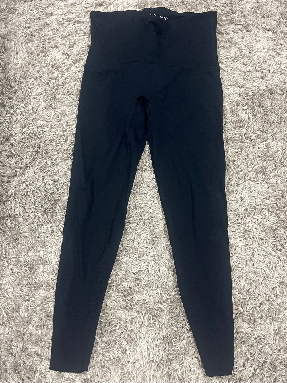 SPANX Black Booty Boost High-Waist Leggings